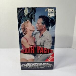 South Pacific VHS 1958 Movie Rodgers Hammerstein CBS FOX Video Hi-Fi Stereo VTG